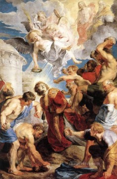 Peter Paul Rubens Painting - The Martyrdom of St Stephen Baroque Peter Paul Rubens
